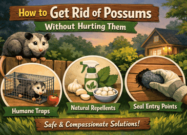 How to Get Rid of Possums Without Hurting Them
